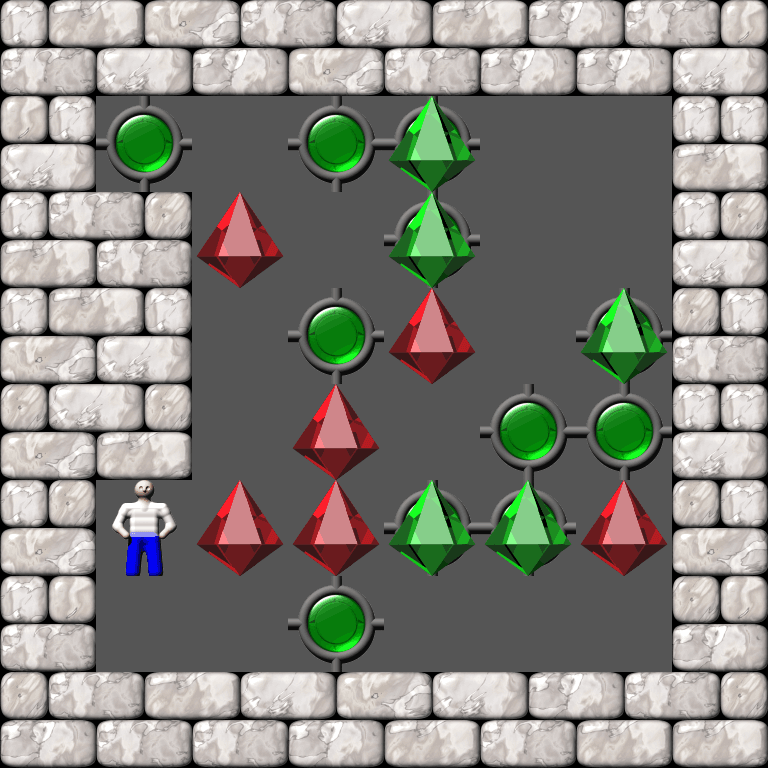 Sokoban More Bugs collections level 108